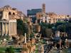 Vista dei Fori Imperiali a Roma centro