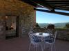 Camera con terrazza agriturismo vicino Montegabbione