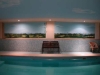 Particolare piscina coperta riscaldata