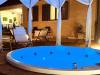 Patio with Jacuzzi and view of Assisi
