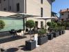 Giardino esterno dove mangiare d'estate