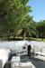 Area esterna albergo a Vieste ideale per relax