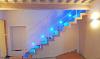 s91- scala in legno con illuminazione led