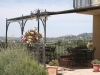 Panoramic view of the Pergola in the Country House San Marco