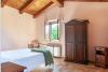 Camera da letto casolare esclusivo per gruppi Umbria