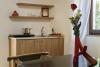 Cucina in Appartamento Le-Viole per 3 persone Borgo-sul-Clitunno