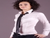 Camicia donna a body maniche lunghe modello slim