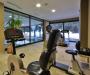 La palestra dell'hotel dove fare sport 
