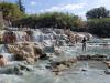 Vista Cascatelle terme di Saturnia, ingresso libero