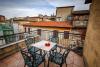 terrazza con affaccio sui tetti di Perugia
