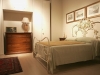 letto matrimoniale in ferro artistico bianco