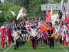Flags and drummers during the Corsa all'Anello in Narni
