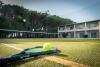 Campo da tennis per fare attività sportiva