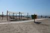 Spiaggia di fronte all'hotel di Minturno