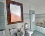 Bagno con vasca in appartamento vacanza vicino Catania