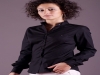 Camicia donna alla coreana maniche lunghe modello 