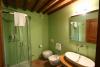 bagno privato con doccia con cromoterapia a certaldo