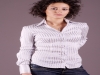 Camicia donna maniche lunghe modello slim