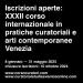 32° CORSO IN PRATICHE CURATORIALI ?>