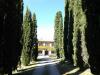 L'entrata di Villa Albertina a Montespertoli