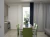 Cucina e Sala con Vista Giardino