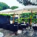 Portico con spazio aperitivo in B&B a Taranto
