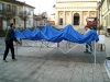 Gazebo a montaggio automatico apertura rapida. Fas