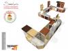 Retrobanco sandwich modulare