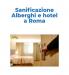 Sanificazione e Disinfezione Certificata CORONAVIRUS: CAMERE-HOTEL Roma