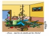 Vignetta   Albero di Natale   Cartoline   Fumetti