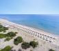 Ampia spiaggia privata attrezzata Hotel Castellaneta-marina