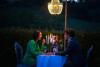 Cena privata musica, luci, candele
