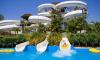 Water-attractions and slides at the Aqualandia Waterpark, Italy