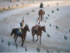 il palio medievale con le gare di cavalli a Sulmon