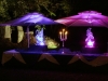 Pagoda, tendoni per stands notturni all'aperto