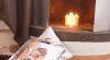 Romantico caminetto del Bed and Breakfast