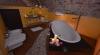 bagno con vasca Albergo**** Rovere Aquila