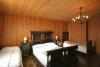 Chalet con letto in stile