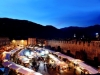 Mercatini di Natale di notte