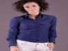 Camicia donna a body maniche lunghe modello slim