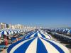 spiaggia privata dell'hotel a Cattolica	