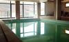 Piscina coperta riscaldata panoramica