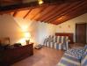 Living room with sofa and views of the valley