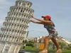 Italy in miniature, the tower of pisa