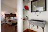 Bagno con marmo camere vicino terme Saturnia
