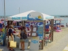 Bagni e divertimento in spiaggia