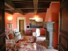 stile rustico con romantici interni