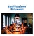 Sanificazione Certificata COVID-19:   RISTORANTE Roma