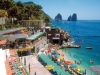 Beaches and sea in Capri