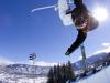 Skiing and snowboarding in low cost holiday
